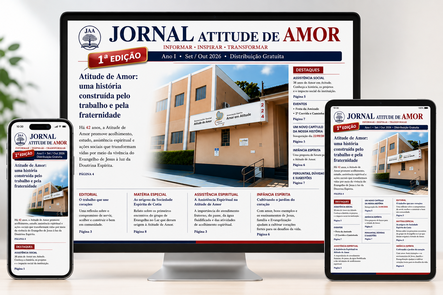 Jornal Atitude de Amor